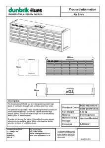 Air Brick and Cavity Sleeve Guide