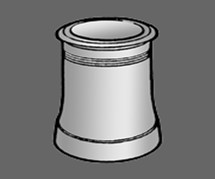 Cann | Cannon head chimney pot